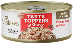 Applaws Taste Toppers Chicken with Beef Mokra Karma dla psa op. 156g PUSZKA [Data ważności: 18.03.2026]
