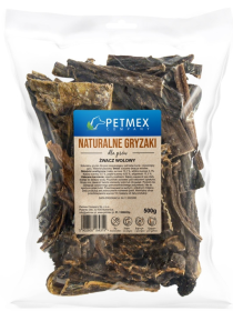 Petmex Żwacz wołowy suszony dla psa op. 500g