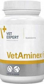 VetExpert VetAminex Preparat witaminowo mineralny dla psów i kotów op. 60 kapsułek
