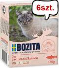 Bozita Adult Łosoś w sosie Mokra Karma dla kota op. 370g Pakiet 6szt.