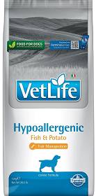 Farmina Vet Life Dog Hypoallergenic Fish&Potato Sucha Karma dla psa op. 12kg