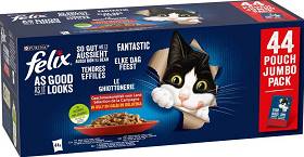Felix Fantastic Adult Wiejskie smaki w galaretce Mokra Karma dla kota op. 44x85g