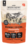 Wiejska Zagroda Wołowina z cielęciną i kocimiętką Mokra Karma dla kota op. 100g