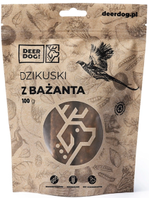 Deer Dog Dzikuski z Bażanta przekąska dla psa op. 100g