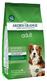 Arden Grange Adult Lamb&Rice Sucha Karma dla psa op. 2x12kg MEGA-PAK