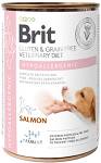 Brit Veterinary Diet Hypoallergenic Salmon Mokra Karma dla psa op. 400g