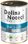 Dolina Noteci Premium Adult Pstrąg Mokra Karma dla psa op. 400g