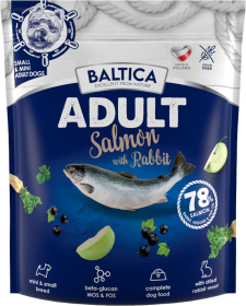 Baltica Hypoallergenic Adult Small Salmon with Rabbit Sucha Karma dla psa op. 1kg