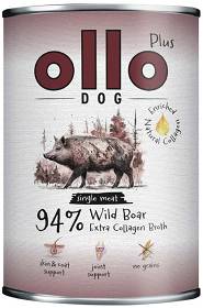Ollo Plus Kolagen Wild Boar Mokra Karma dla psa op. 800g