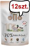 Ollo Cat Nr 10 Rabbit&Duck Mokra Karma dla kota op. 85g Pakiet 12szt.