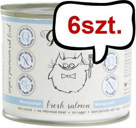 Gussto Fresh Salmon Mokra Karma dla kota op. 190g Pakiet 6szt.