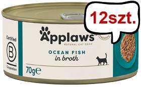 Applaws Natural Cat Food Ryby oceaniczne Mokra Karma dla kota op. 70g Pakiet 12szt.