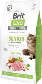 Brit Care Cat Grain-Free Senior&Weight Control Sucha Karma dla kota op. 7kg + Żwirek Brit Excellent 5kg GRATIS