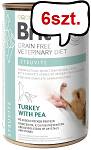 Brit Veterinary Diet Struvite Turkey&Pea Mokra Karma dla psa op. 400g Pakiet 6szt.