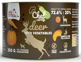 Syta Micha Chef Deer Mokra Karma dla psa op. 200g