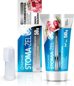 Eurowet Stoma-Żel ZAPACH WOŁOWINA Pasta do pielęgnacji uzębienia dla psa i kota op. 50g