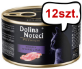 Dolina Noteci Premium Bogata w Królika Mokra Karma dla kota op. 185g Pakiet 12szt.