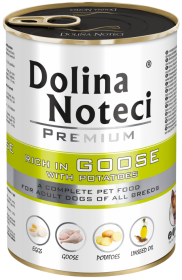 Dolina Noteci Premium Adult Gęś z Ziemniakami Mokra Karma dla psa op. 400g