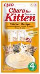 Inaba Ciao Churu Kitten Chicken Recipe Przysmak dla kociąt op. 4x14g
