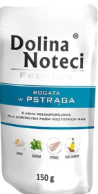 Dolina Noteci Premium Adult Pstrąg Mokra Karma dla psa op. 150g