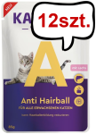 Kattovit Vital Care Anti Hairball z łososiem (Lachs) Mokra Karma dla kota op. 85g Pakiet 12szt.