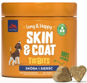 Tidbit Long&Happy Skin and Coat przysmaki dla psa op. 180g