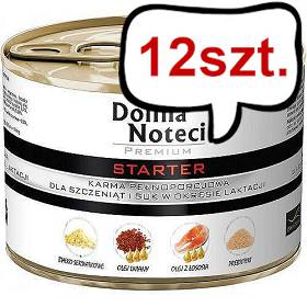 Dolina Noteci Premium Starter Mokra Karma dla szczeniaka op. 185g Pakiet 12szt. 