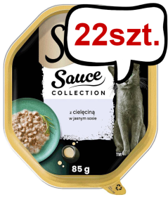 Sheba Selection in Sauce Adult Cielęcina Mokra Karma dla kota op. 85g Pakiet 22szt.