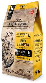 Wiejska Zagroda Adult Medium Indyk z jagnięciną Sucha Karma dla psa op. 2kg
