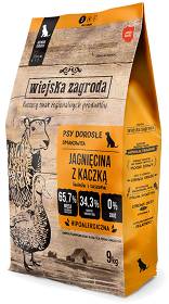 Wiejska Zagroda Adult Small Jagnięcina z kaczką Sucha Karma dla psa op. 9kg