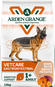 Arden Grange Vetcare Gastrointestinal Duck&Sweet Potato Sucha Karma dla psa op. 12kg