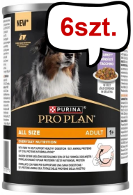 Purina Pro Plan Adult Turkey Mokra Karma dla psa op. 400g Pakiet 6szt.