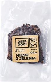 Deer Dog Mięso z jelenia naturalny gryzak dla psa op. 100g