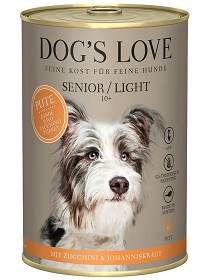 Dog's Love Senior/Light z indykiem Mokra Karma dla psa op. 400g