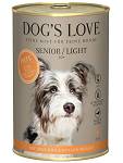 Dog's Love Senior/Light z indykiem Mokra Karma dla psa op. 400g