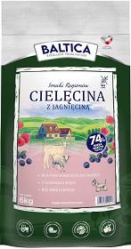 Baltica Smaki Regionów Adult Small Cielęcina z Jagnięciną Sucha Karma dla psa op. 6kg