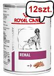 Royal Canin Vet Renal Mokra Karma dla psa op. 410g Pakiet 12szt.