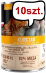 Pet Republic Adult Sterile Kurczak Mokra Karma dla kota 400g Pakiet 10szt.
