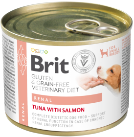 Brit Veterinary Diet Renal Tuna&Salmon&Pea Mokra Karma dla psa op. 200g