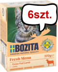 Bozita Adult Jagnięcina w sosie Mokra Karma dla kota op. 370g Pakiet 6szt.