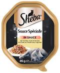 Sheba Sauce Speciale in Sauce Adult Indyk i Kurczak Mokra Karma dla kota op. 85g