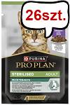 Pro Plan Cat Sterilised Kaczka w sosie Mokra Karma dla kota op. 85g Pakiet 26szt. (18+8 GRATIS)