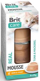 Brit Care Cat Duo Mousse Real Tuna&Mackerel Mokra Karma dla kota op. 6x25g