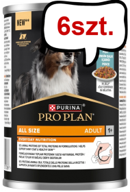 Purina Pro Plan Adult Fish Mokra Karma dla psa op. 400g Pakiet 6szt.
