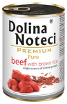 Dolina Noteci Premium Pure Beef with brown rice Mokra Karma dla psa op. 400g