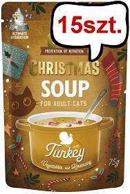 Brit Care Adult Christmas Soup Turkey Mokra Karma dla kota op. 75g Pakiet 15szt.