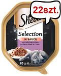 Sheba Selection in Sauce Adult Cielęcina Mokra Karma dla kota op. 85g Pakiet 22szt.