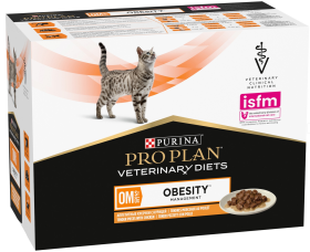 Purina Vet Diets Obesity Management OM Mokra Karma dla kota op. 10x85g