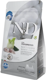 Farmina N&D White Adult Mini Fish Monoprotein Sucha Karma dla psa op. 2kg