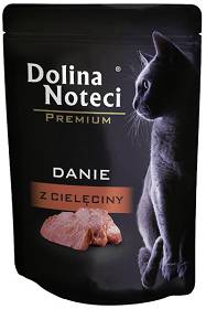 Dolina Noteci Premium Adult Danie z cielęciny Mokra Karma dla kota op. 10x85g
